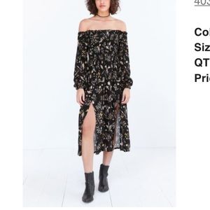 Urban Outfitters KB Jannie Smocked Bodice